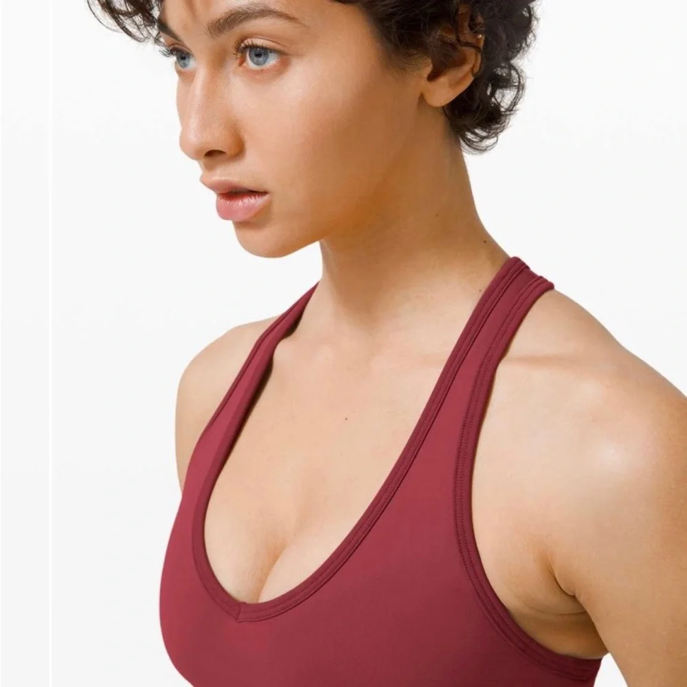Lululemon Ebb to Street Racerback
Bra *Medium Support, C/D Cup
Chianti - Picture 4 of 7